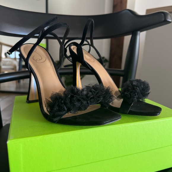 Sam Edelman Leilani Strappy Heel Black - Picture 3 of 3